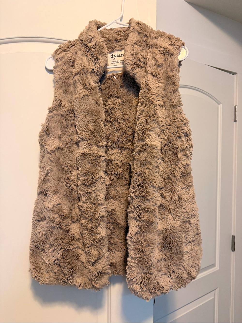 Dylan Faux Fur Vest - S - Women’s Brown MEGA Comfy - LINED POCKETS!!